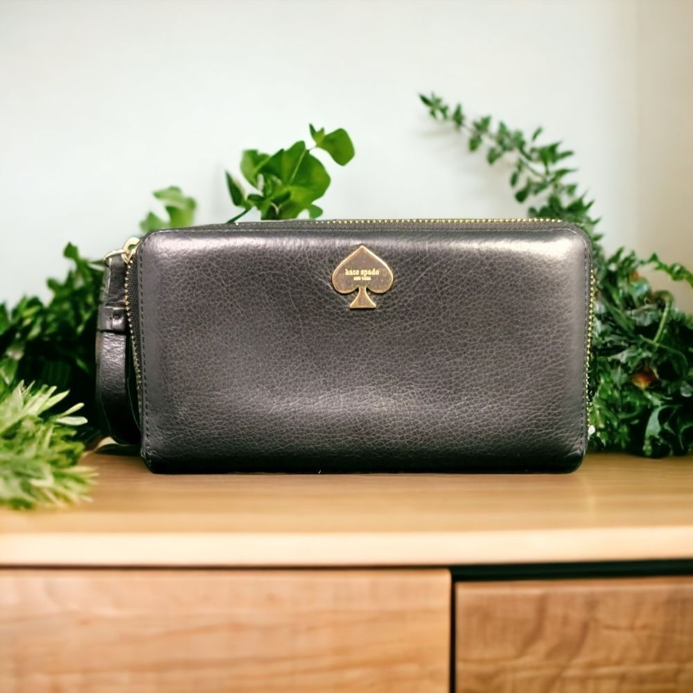 Kate Spade Leather Zip Around Wallet